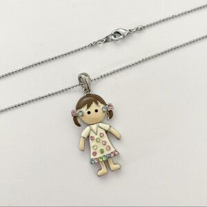 Little Girl Necklace👧🏻 (White)